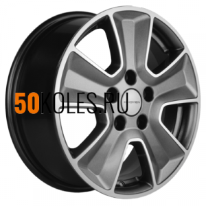 6.5x16/5x114.3 ET43 D67.1 KHW1601 (Huyndai/Kia) Gray-FP Khomen Wheels