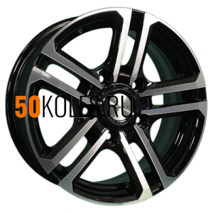 6.5x16/5x139.7 ET35 D98.5 KHW1602 (Niva 4x4 Bronto) Black-FP