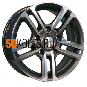 6.5x16/5x139.7 ET35 D98.5 KHW1602 (Niva 4x4 Bronto) Gray-FP (под ORG) Khomen Wheels