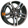 6.5x16/5x139.7 ET35 D98.5 KHW1602 (Niva 4x4 Bronto) Gray-FP (под ORG) Khomen Wheels