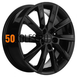 6x16/5x100 ET38 D57.1 KHW1604 (Kamiq/Rapid/Scala) Black Khomen Wheels