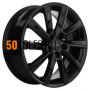 6x16/5x100 ET38 D57.1 KHW1604 (Kamiq/Rapid/Scala) Black Khomen Wheels