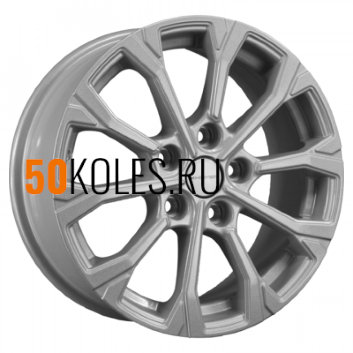 6.5x16/5x110 ET46 D63.3 KHW1605 (Changan CS35 Plus) F-Silver Khomen Wheels