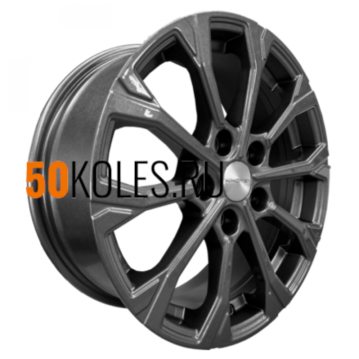 6.5x16/5x110 ET46 D63.3 KHW1605 (Changan CS35 Plus) Gray Khomen Wheels