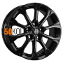 6.5x16/5x114.3 ET50 D67.1 KHW1605 (Huyndai/Kia) Black Khomen Wheels