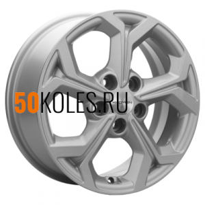 6,5x16/5x114,3 ET46 D67,1 KHW1606 (Mitsubishi) F-Silver Khomen Wheels