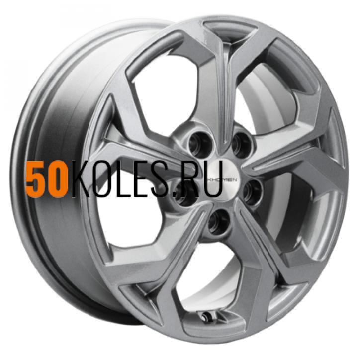 6.5x16/5x114.3 ET46 D67.1 KHW1606 (Mitsubishi) Gray Khomen Wheels