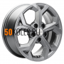 6.5x16/5x114.3 ET46 D67.1 KHW1606 (Mitsubishi) Gray Khomen Wheels