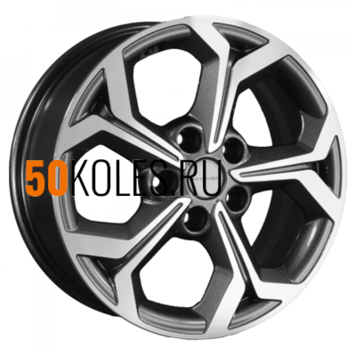 6.5x16/5x114.3 ET46 D67.1 KHW1606 (Mitsubishi) Gray-FP