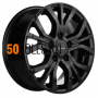 6.5x16/5x114.3 ET38 D60.1 KHW1608 (Alphard) Black Khomen Wheels