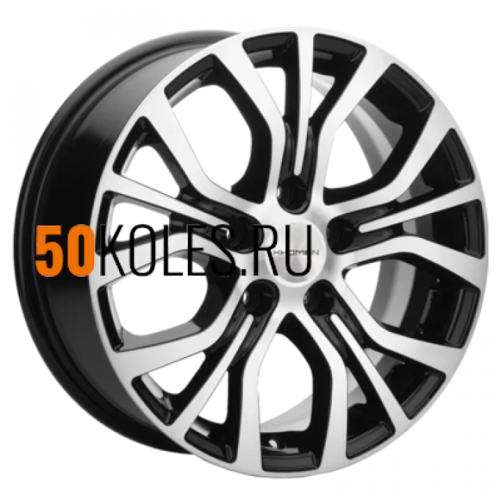 6.5x16/5x114.3 ET38 D60.1 KHW1608 (Alphard) Black-FP