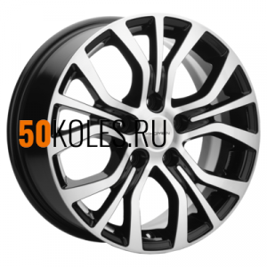 6.5x16/5x110 ET46 D63.3 KHW1608 (Changan CS35) Black-FP Khomen Wheels