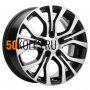 6.5x16/5x114.3 ET45 D54.1 KHW1608 (Geely Coolray) Black-FP Khomen Wheels