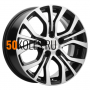 6.5x16/5x114.3 ET46 D67.1 KHW1608 (Mitsubishi) Black-FP Khomen Wheels