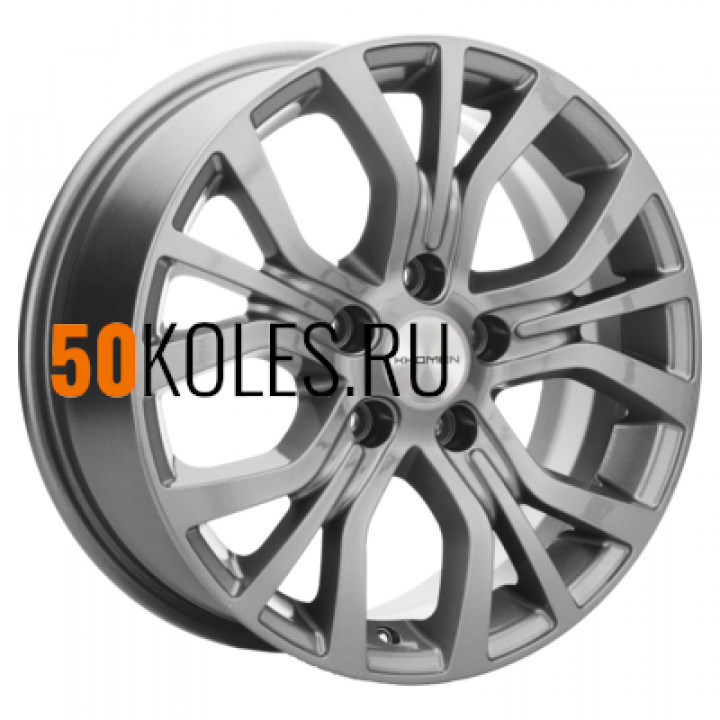 6,5x16/5x110 ET43 D65,1 KHW1608 (Opel Zafira) Gray Khomen Wheels