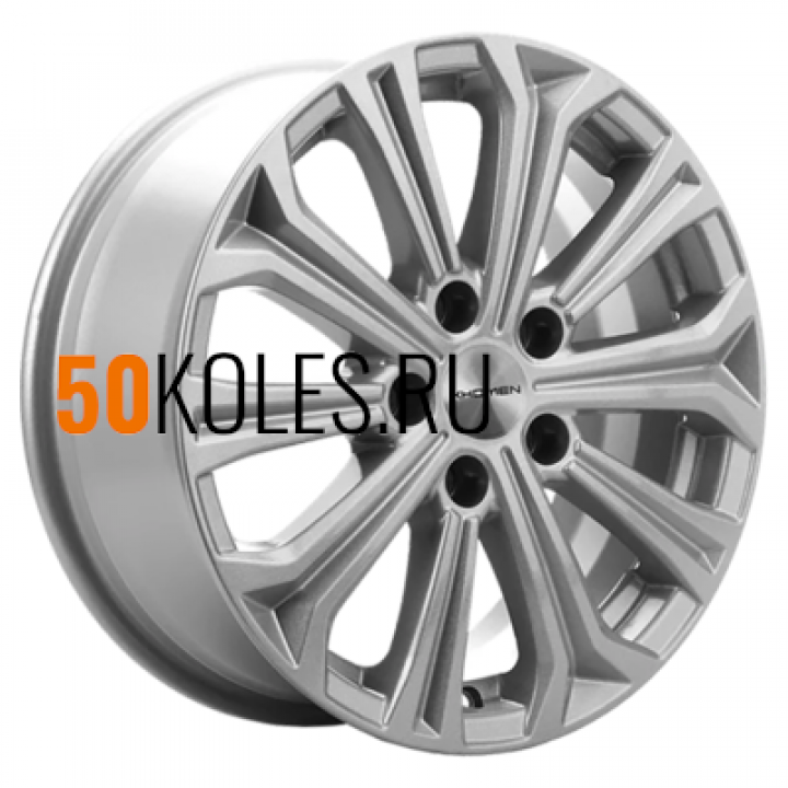 6.5x16/5x114.3 ET43 D67.1 KHW1610 (Huyndai/Kia) F-Silver Khomen Wheels