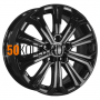 6,5x16/5x114,3 ET46 D67,1 KHW1610 (Mitsubishi) Black Khomen Wheels