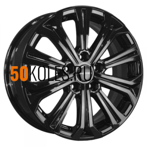 6,5x16/5x114,3 ET45 D60,1 KHW1610 (Toyota/Suzuki) Black Khomen Wheels