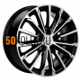 6.5x16/5x110 ET46 D63.3 KHW1611 (Changan CS35) Black-FP