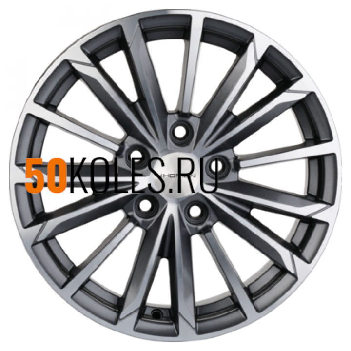 6.5x16/5x110 ET46 D63.3 KHW1611 (Changan CS35) Gray-FP Khomen Wheels