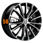 6.5x16/5x110 ET45 D67.1 KHW1611 (DFM 580) Black-FP