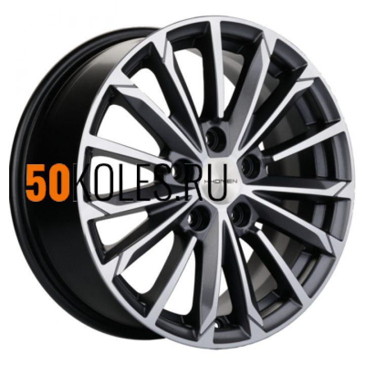 6.5x16/5x108 ET43 D65.1 KHW1611 (Evolute i-Pro) Gray-FP Khomen Wheels