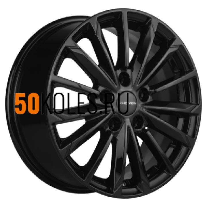 6.5x16/5x114.3 ET46 D67.1 KHW1611 (Mitsubishi) Black Khomen Wheels