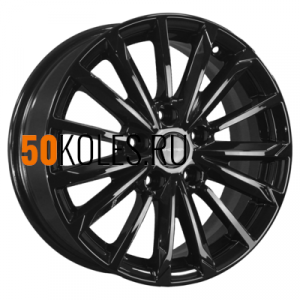 6,5x16/5x114,3 ET40 D66,1 KHW1611 (Qashqai) Black Khomen Wheels