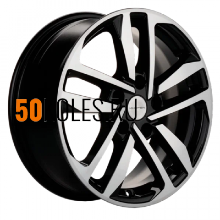6.5x16/5x115 ET41 D70.2 KHW1612 (Astra) Black-FP Khomen Wheels