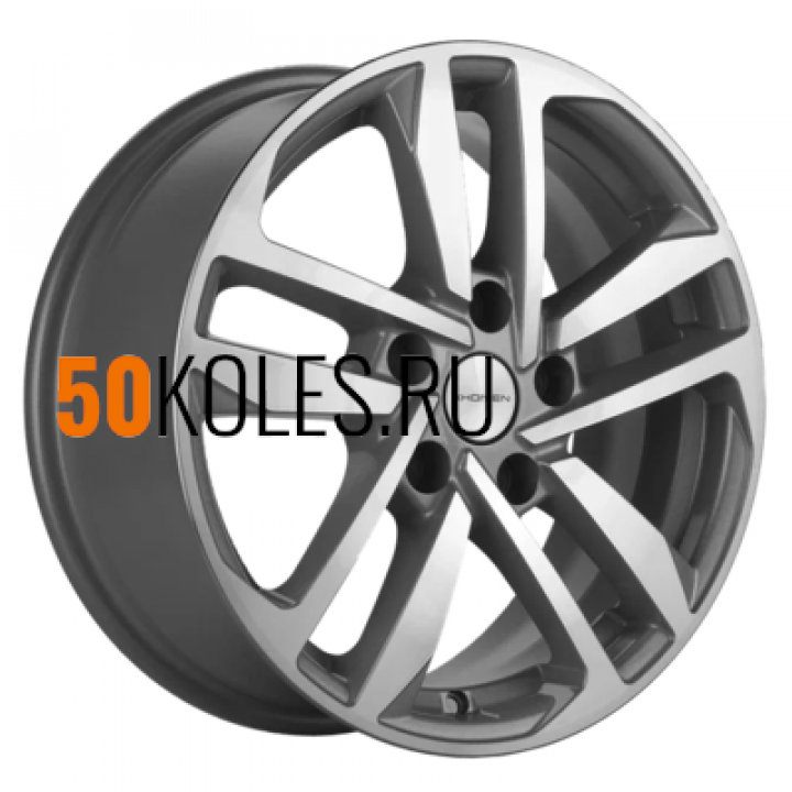 6,5x16/5x114,3 ET47 D66,1 KHW1612 (Fluence/Juke) F-Silver-FP Khomen Wheels