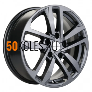 6.5x16/5x114.3 ET47 D66.1 KHW1612 (Fluence/Juke) Gray Khomen Wheels