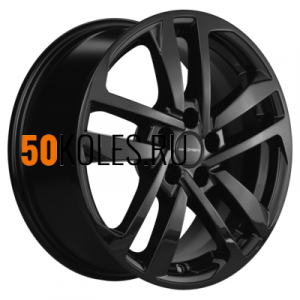 6,5x16/5x114,3 ET43 D67,1 KHW1612 (Huyndai/Kia) Black Khomen Wheels