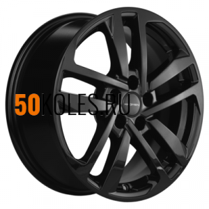 6.5x16/5x114.3 ET45 D67.1 KHW1612 (Huyndai/Mazda) Black Khomen Wheels