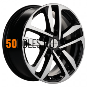 6.5x16/5x114.3 ET46 D67.1 KHW1612 (Mitsubishi) Black-FP Khomen Wheels