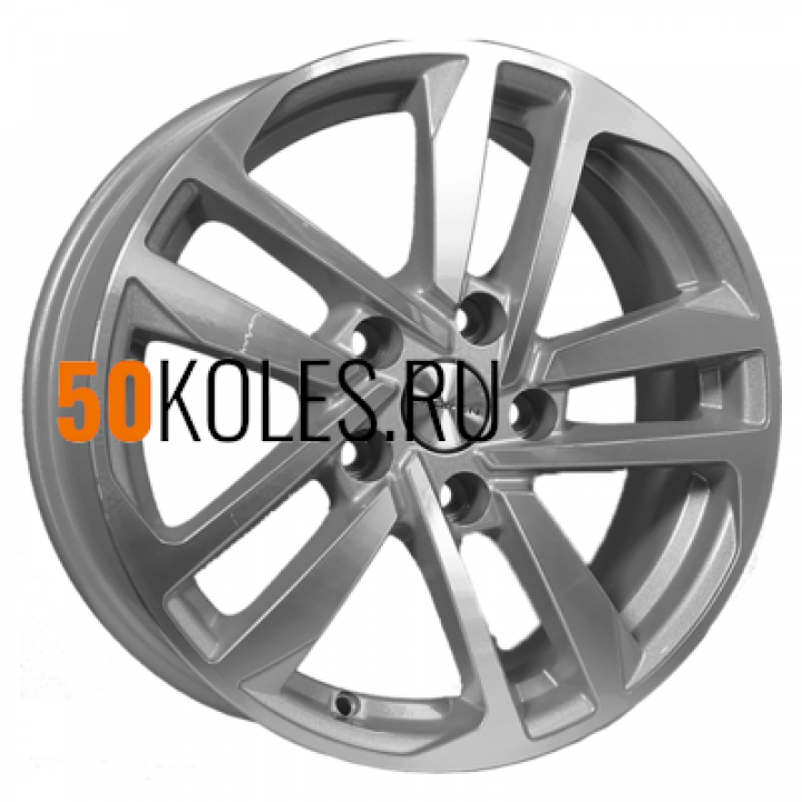6,5x16/5x114,3 ET46 D67,1 KHW1612 (Mitsubishi) F-Silver-FP Khomen Wheels