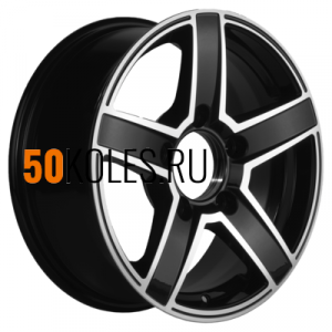 6.5x16/5x139.7 ET40 D98.5 KHW1614 (Niva 4x4) Black-FP Khomen Wheels