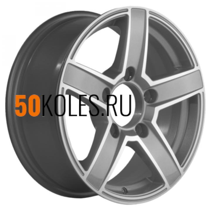 6.5x16/5x139.7 ET40 D98.5 KHW1614 (Niva 4x4) F-Silver-FP Khomen Wheels