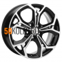 7x17/5x108 ET50 D63,35 KHW1702 (Ford C-Max) Black-FP Khomen Wheels