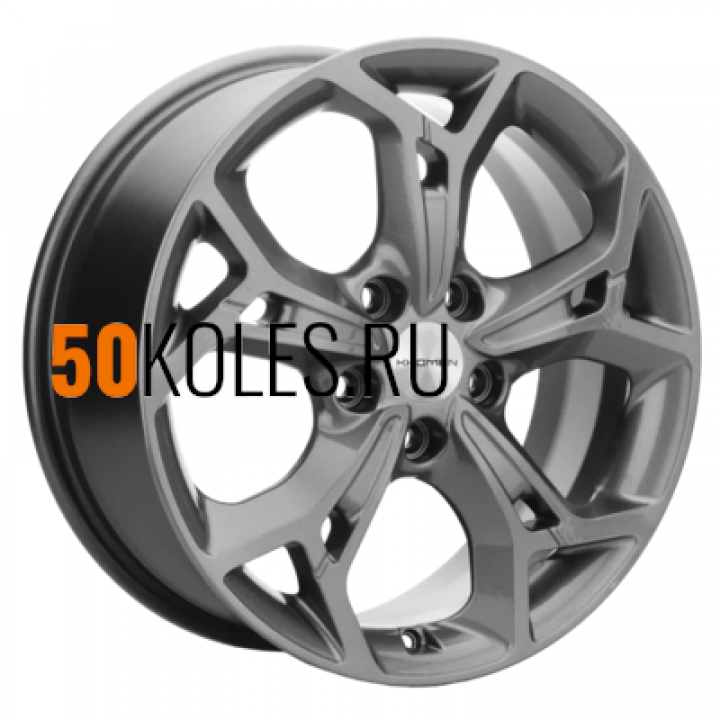 7x17/5x108 ET50 D63.35 KHW1702 (Ford C-Max) Gray Khomen Wheels