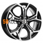 7x17/5x114,3 ET48 D67,1 KHW1702 (Kia K5) Black-FP Khomen Wheels