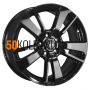 7x17/5x108 ET50 D63.35 KHW1704 (Ford C-Max) Black Khomen Wheels