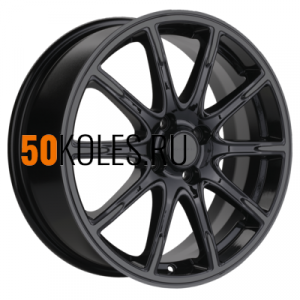6.5x17/4x100 ET49 D54.1 KHW1707 (KIA Rio I/II Solaris I/II) Black-FP matt
