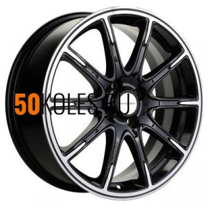 6.5x17/4x98 ET38 D58.6 KHW1707 (Lada Granta) Black-FP