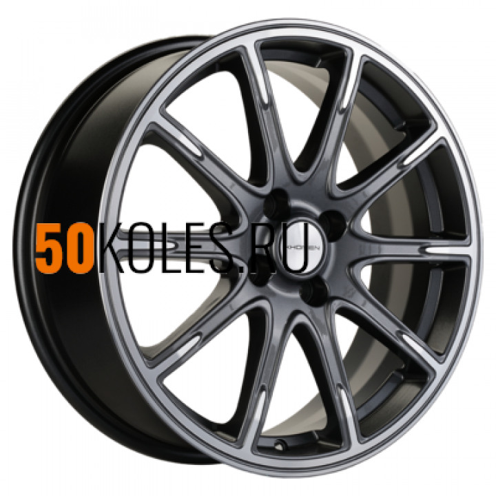 6.5x17/4x100 ET43 D60.1 KHW1707 (Lada Vesta Cross) Gray-FP