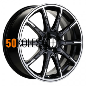 6.5x17/4x100 ET41 D60.1 KHW1707 (Lada X-Ray) Black-FP