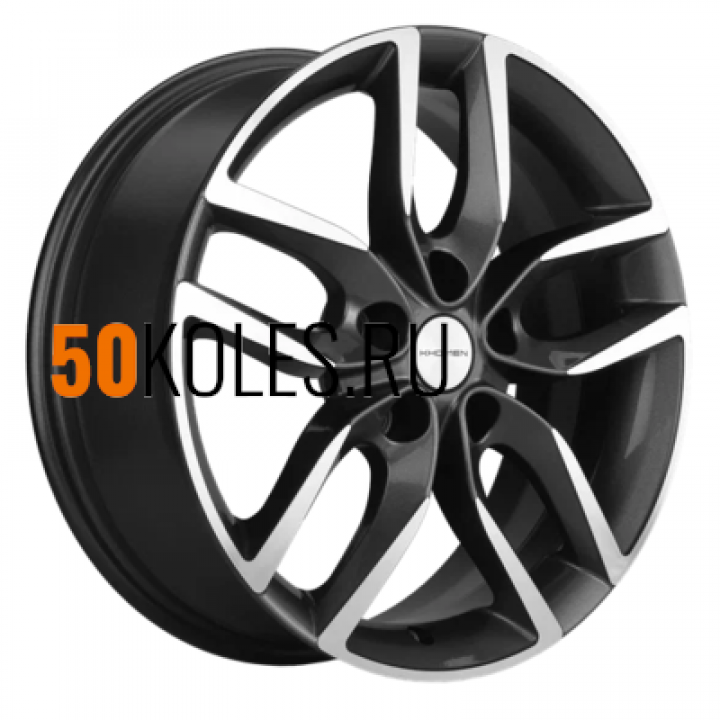 6,5x17/5x108 ET33 D60,1 KHW1708 (Chery Tiggo 7pro) Gray-FP Khomen Wheels