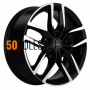 6.5x17/5x108 ET43 D65.1 KHW1708 (DFM AX 7) Black-FP