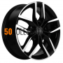 6.5x17/5x114.3 ET45 D54.1 KHW1708 (Geely Coolray) Black-FP