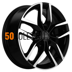 6.5x17/5x112 ET38 D57.1 KHW1708 (Kodiaq/Tiguan) Black-FP