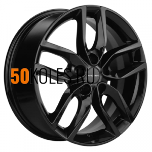 6.5x17/5x114.3 ET45 D67.1 KHW1708 (Mazda3/CX30) Black Khomen Wheels